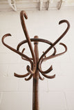 antique french bentwood coat tree