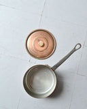 vintage french copper pot