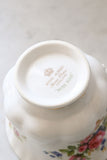 royal albert vintage bone china tea cup "moss rose"