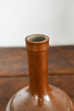 vintage french stoneware liquor bottle