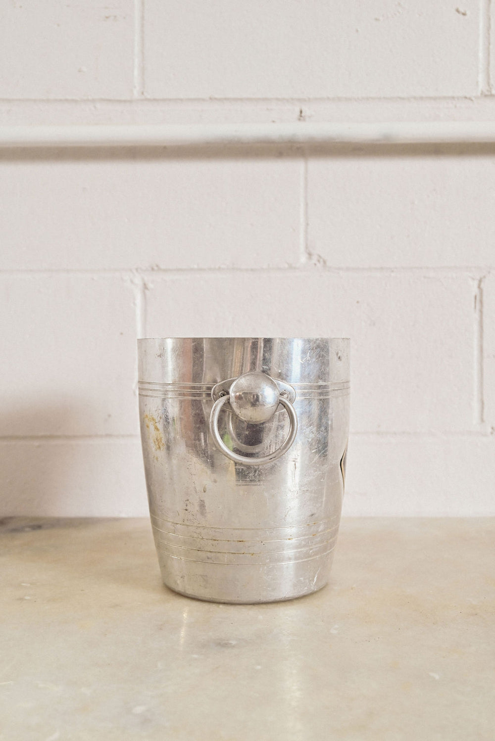 champagne masse vintage french aluminum champagne bucket