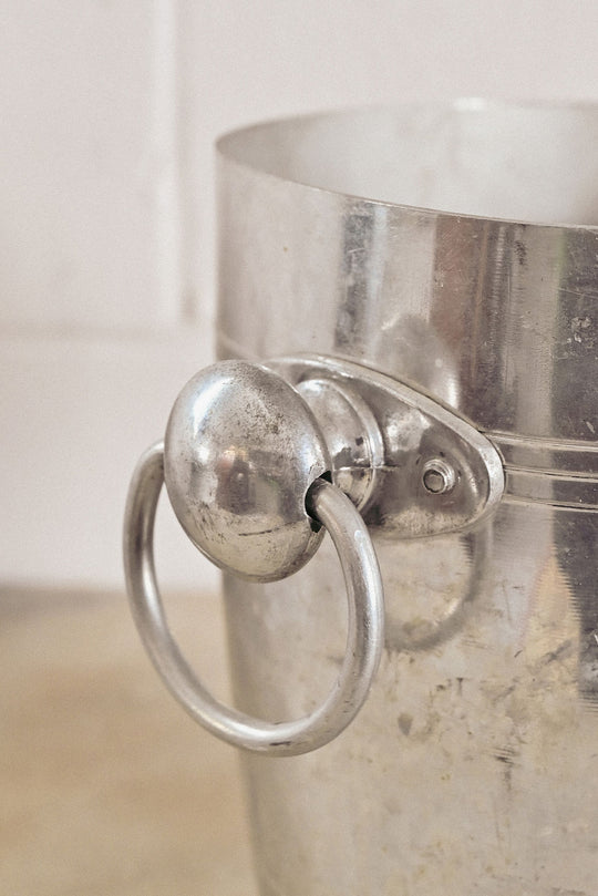 champagne masse vintage french aluminum champagne bucket