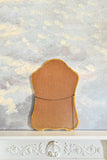 vintage french flared gilt mirror