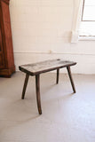 vintage french farmhouse table i