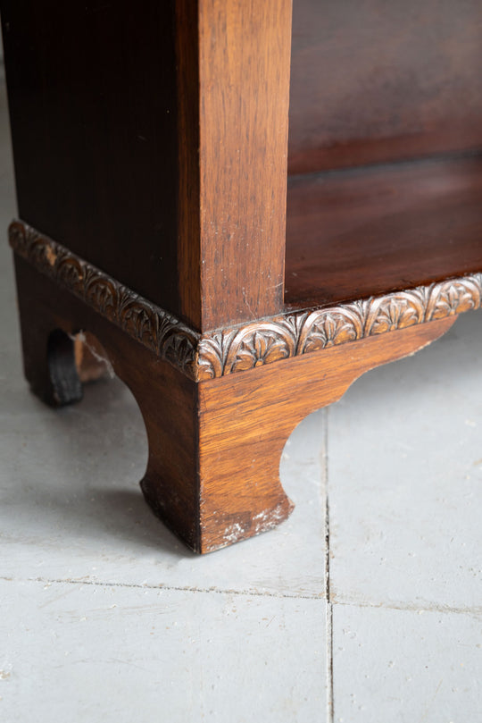 vintage french slender bookcase