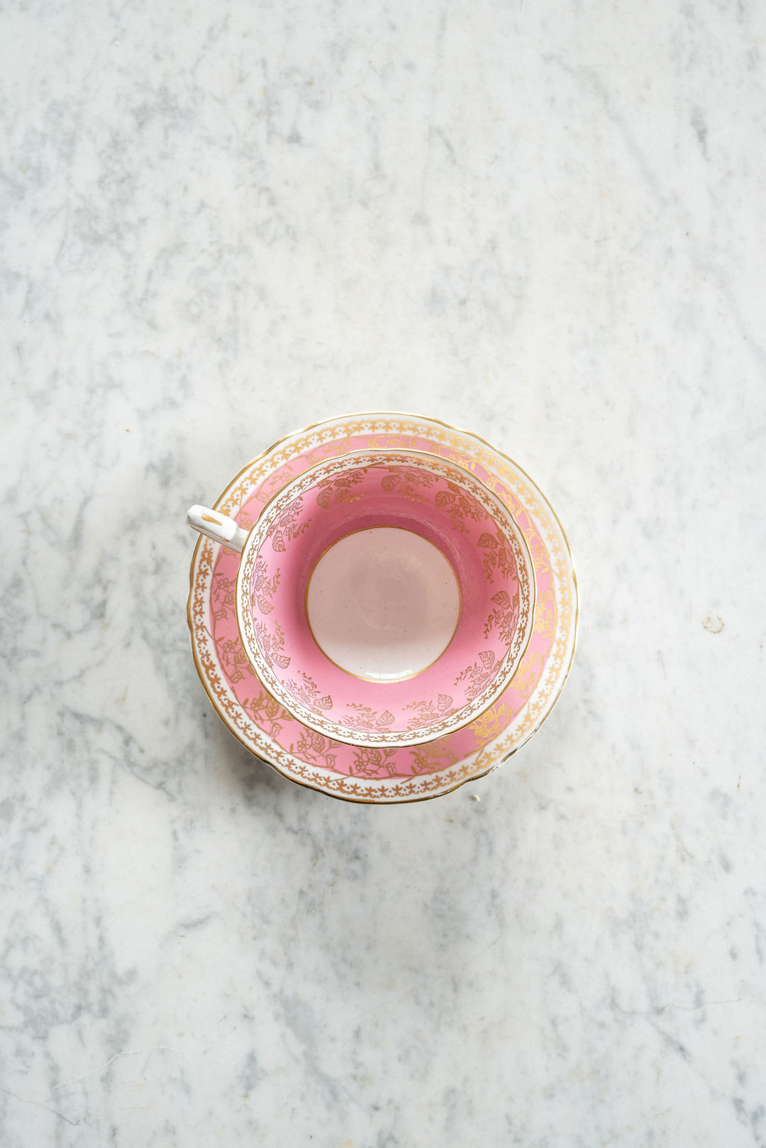 vintage shelley tea cup and saucer