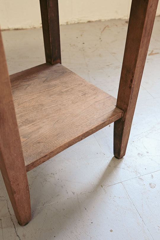 vintage french side table with drawer