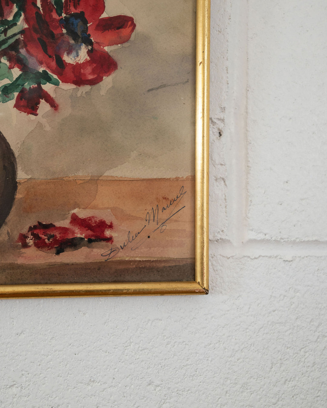 les coquelicots en aquarelle