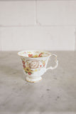 vintage royal albert zodiac series tea cup, "Leo"