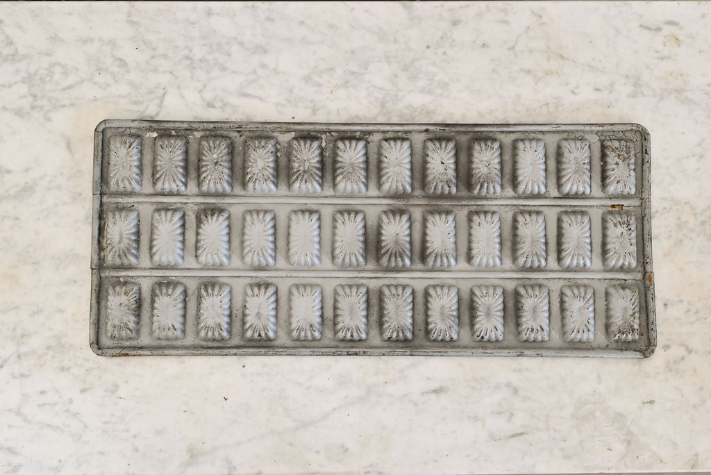 vintage french grand chocolate mould pan