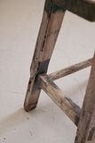 primitive french farmhouse stool i