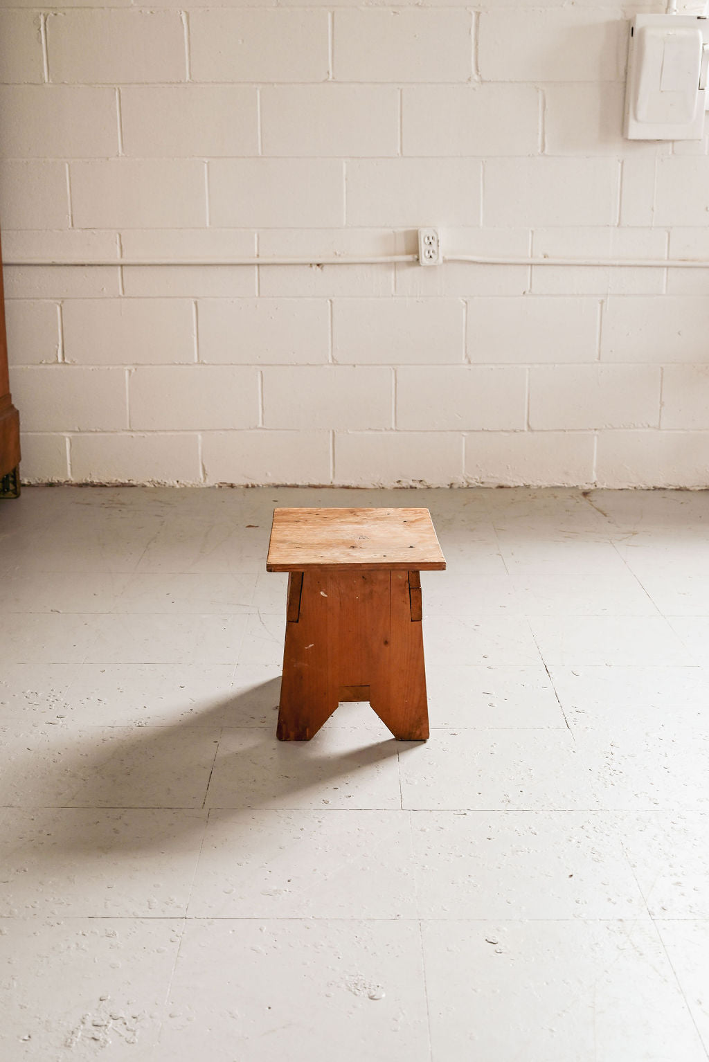 vintage french farmhouse step stool