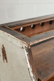 antique general store display cabinet