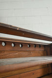 antique general store display cabinet