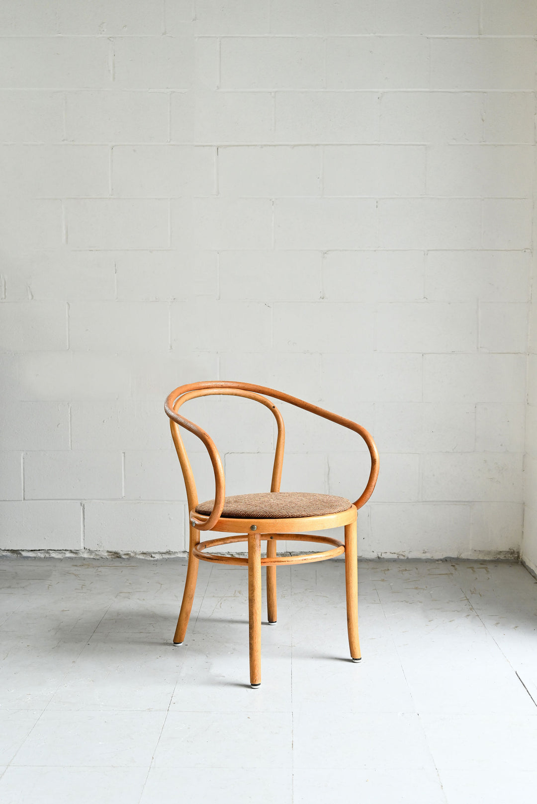 midcentury bentwood armchairs, set of 4