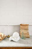 vintage french "hands" wall mounted light