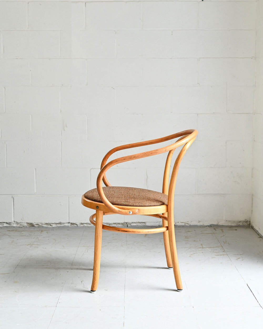 midcentury bentwood armchairs, set of 4