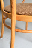 midcentury bentwood armchairs, set of 4