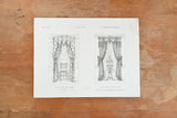 antique "meubles" french lithographs