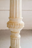 antique french marble pedestal