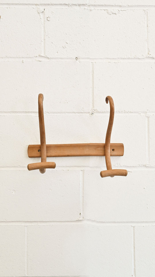 vintage french Thonet bentwood coat rack