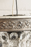 antique flushmount crystal chandelier