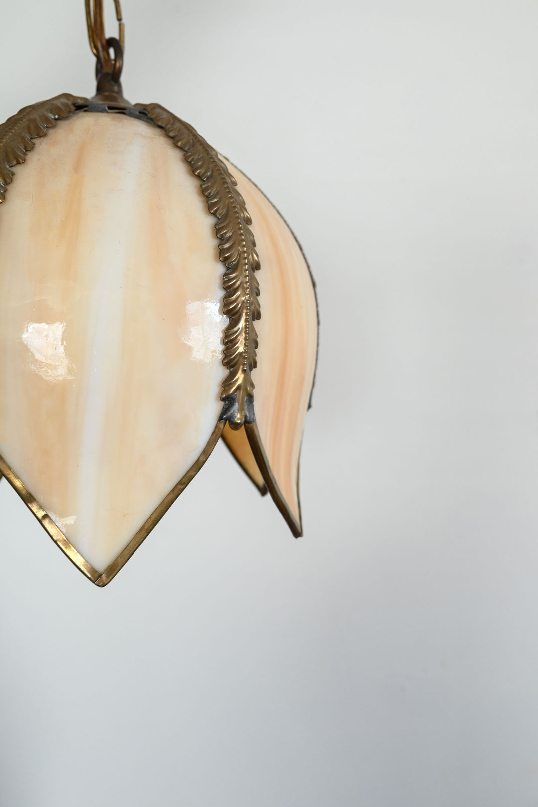 vintage tulip pendant lamp