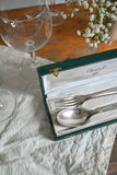 vintage Christofle Paris sterling silver fork and spoon