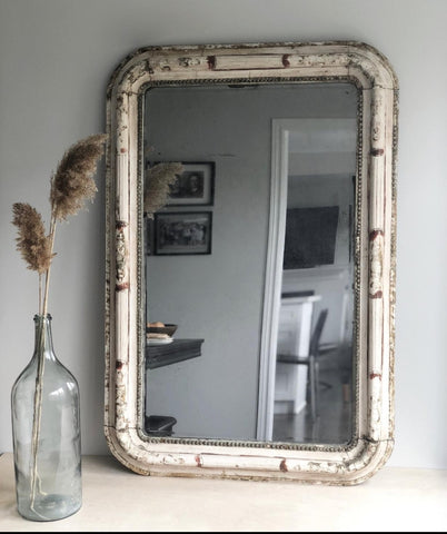 antique extra large Louis Philippe mirror