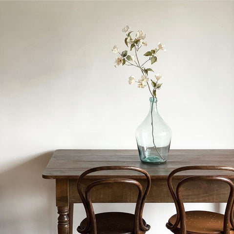 antique French demijohn