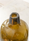 antique glass gin bottles