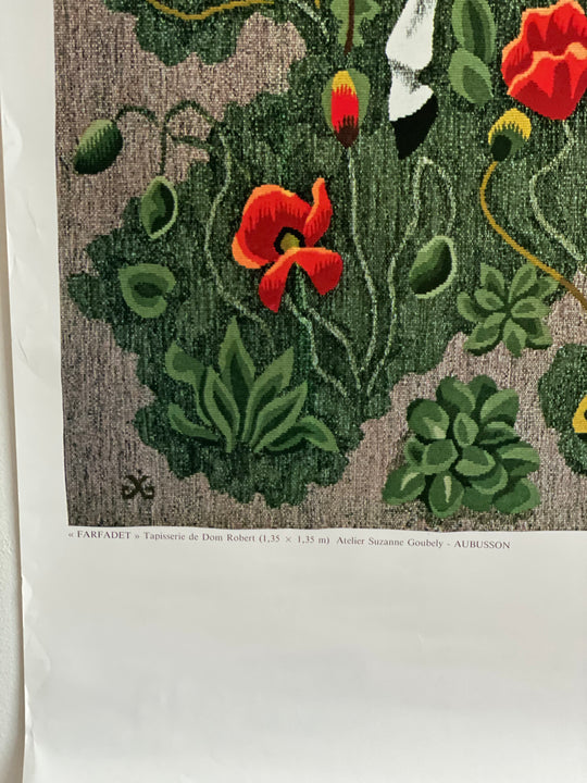 vintage French Dom Roberts print, “Farfadet”
