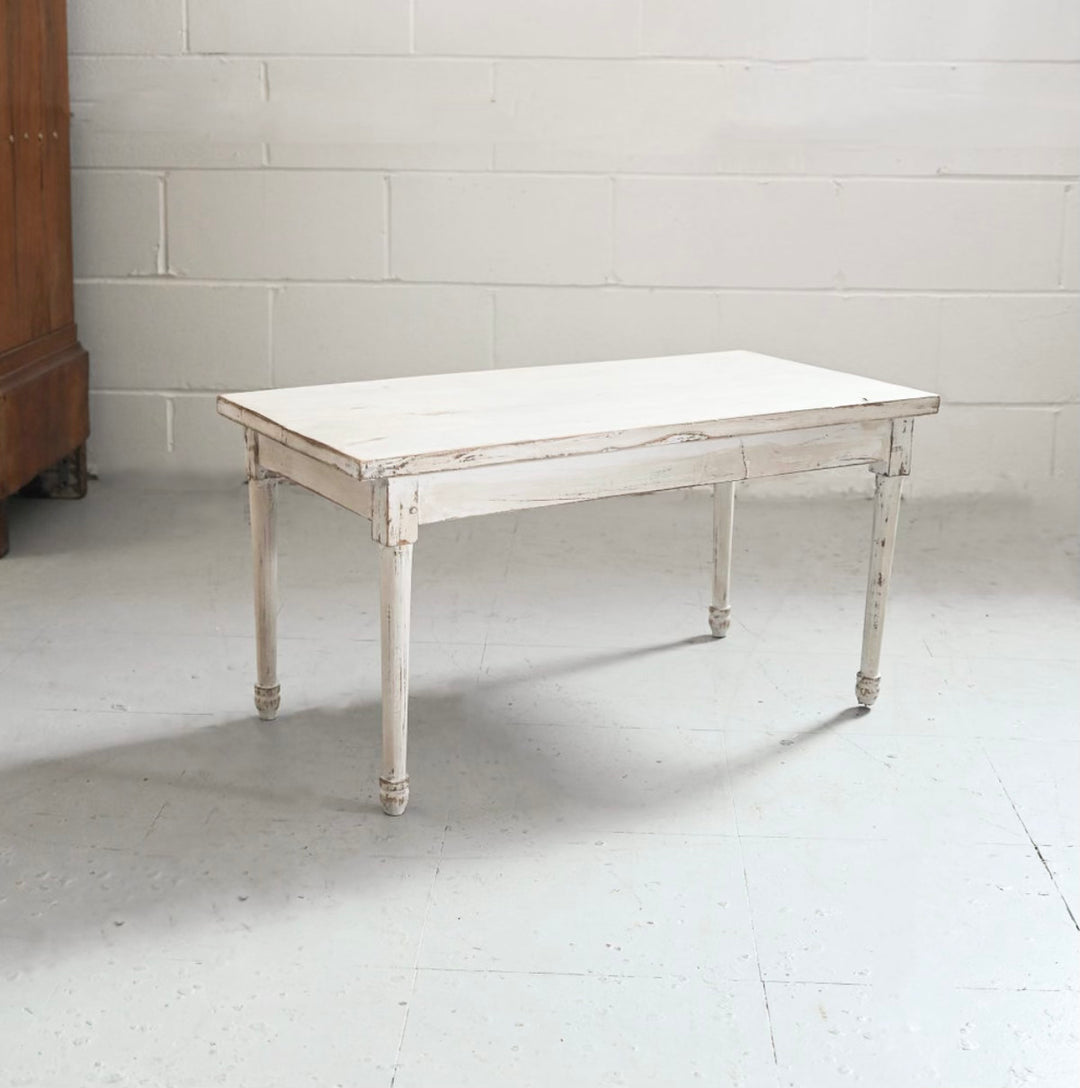 petite vintage French farmhouse coffee table