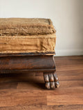 deconstructed 19th century oak daybed