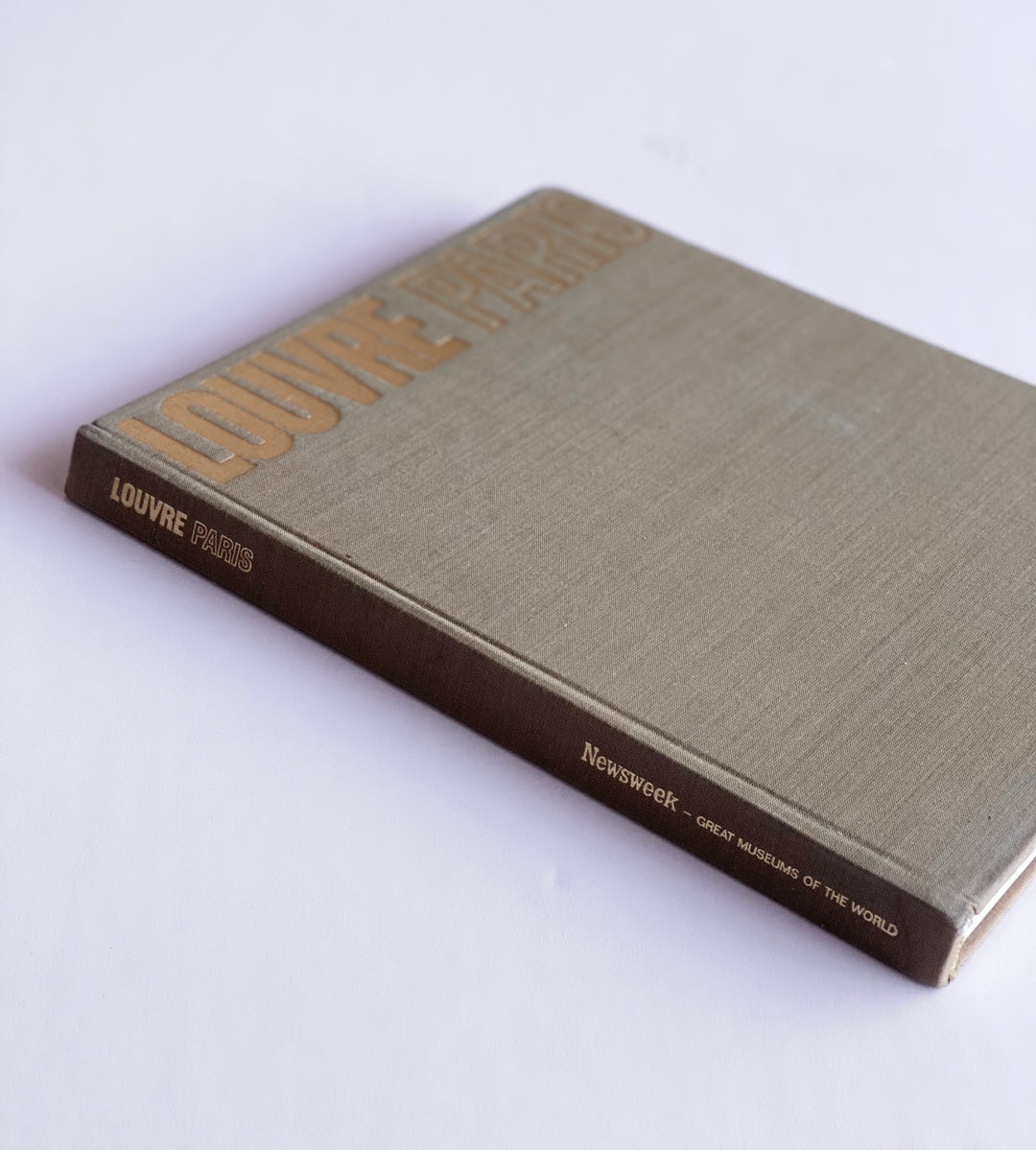 Vintage art book, “Louvre paris”