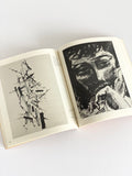 vintage art book, “20th century drawings”