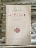 vintage French book, “Odyssée”