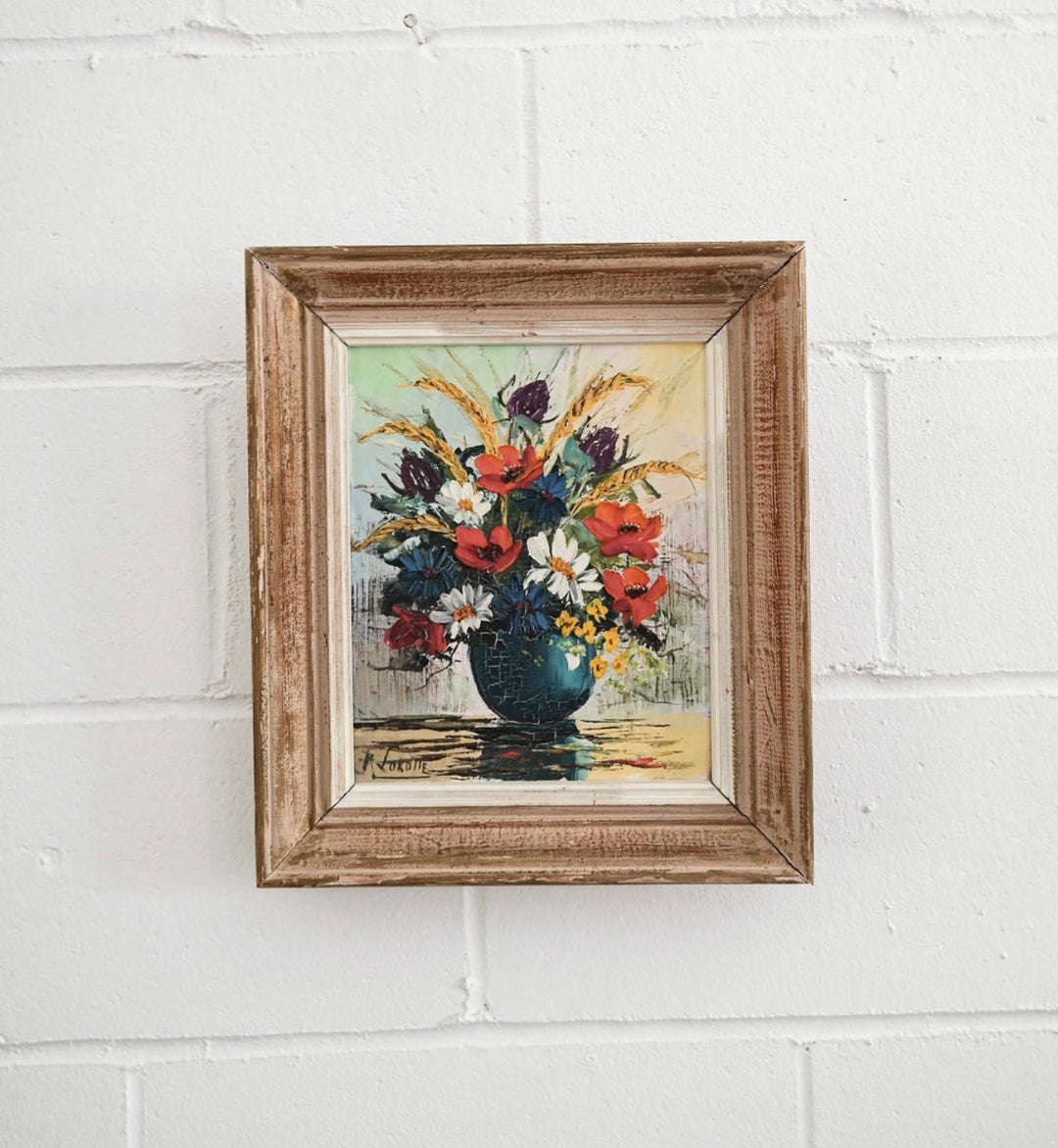 le bouquet et les textures