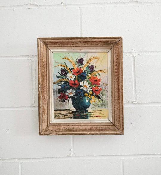 le bouquet et les textures