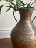 19th century french hand forged copper vessel