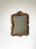 vintage Italian florentine plaster mirror