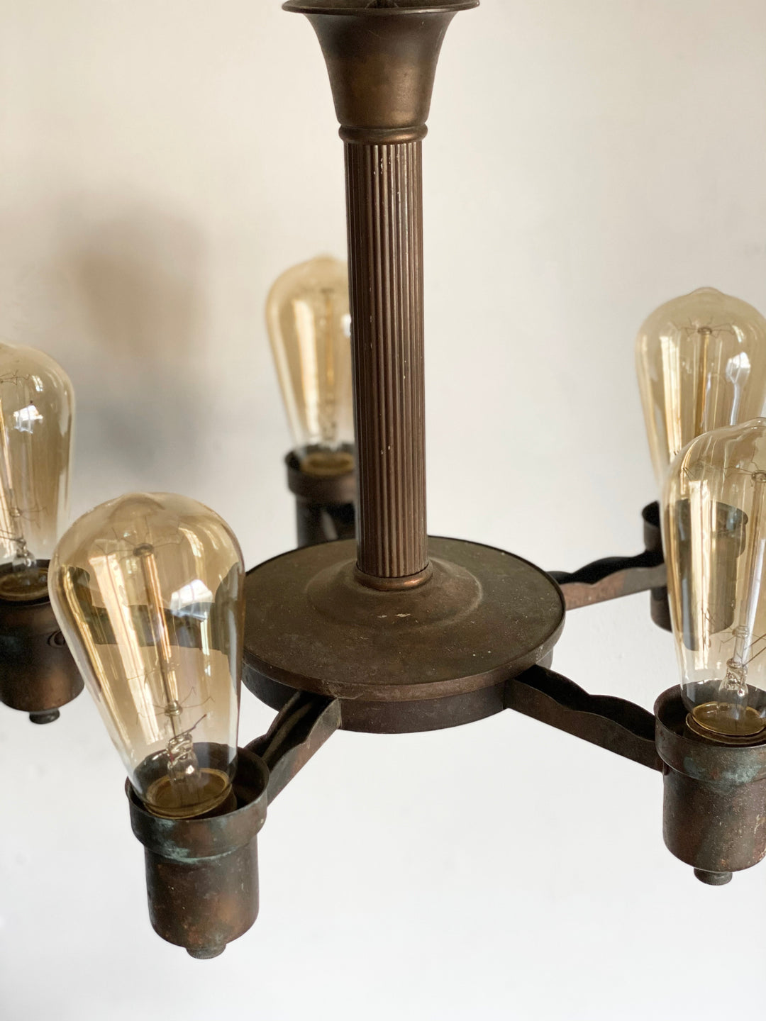 vintage hanging light fixture