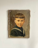 antique portrait of boy
