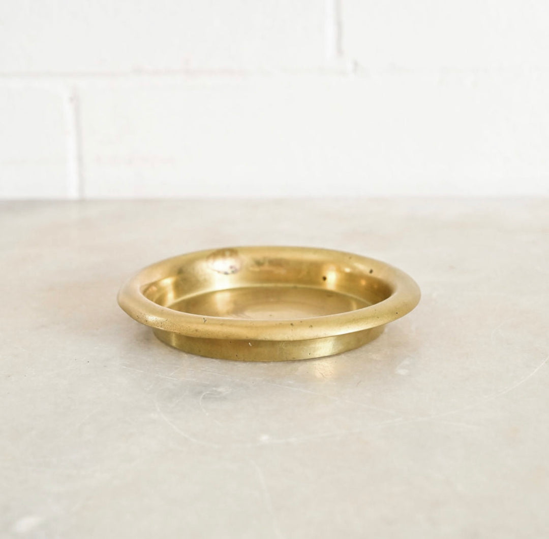 vintage french brass "vide-poche"