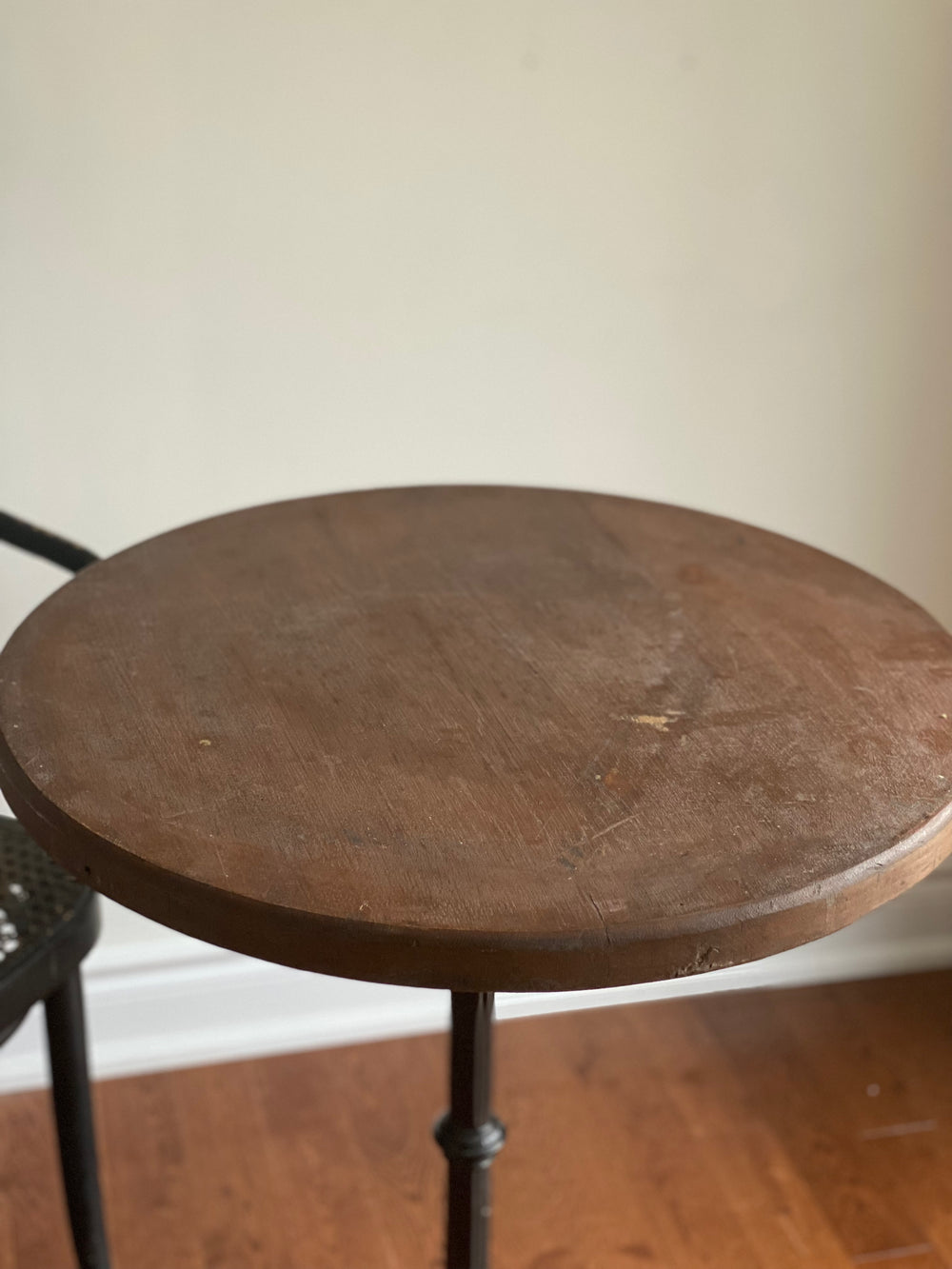 midcentury French bistro table