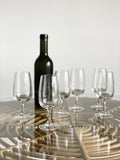 set of 6 vintage French port glasses