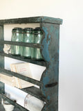 antique kitchen shelving unit