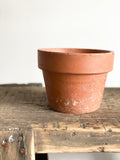 vintage terra cotta flower pot