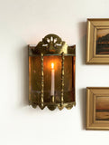 vintage French ecclesiastical candle sconce