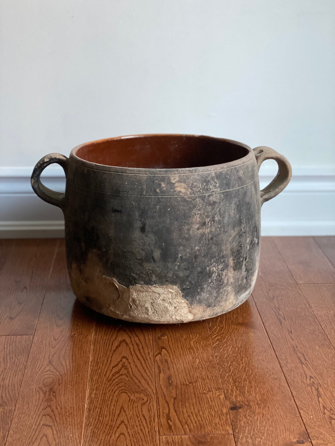 vintage french terracotta vessel